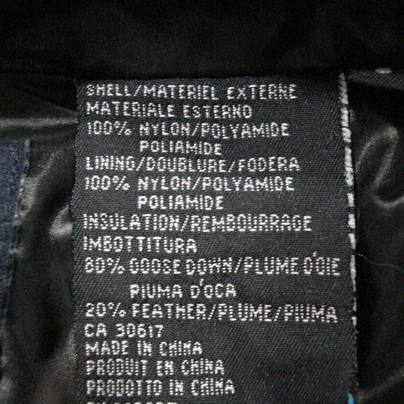 Vintage FilaSport Puffer Winter Jacket. Black - Picture 11 of 11